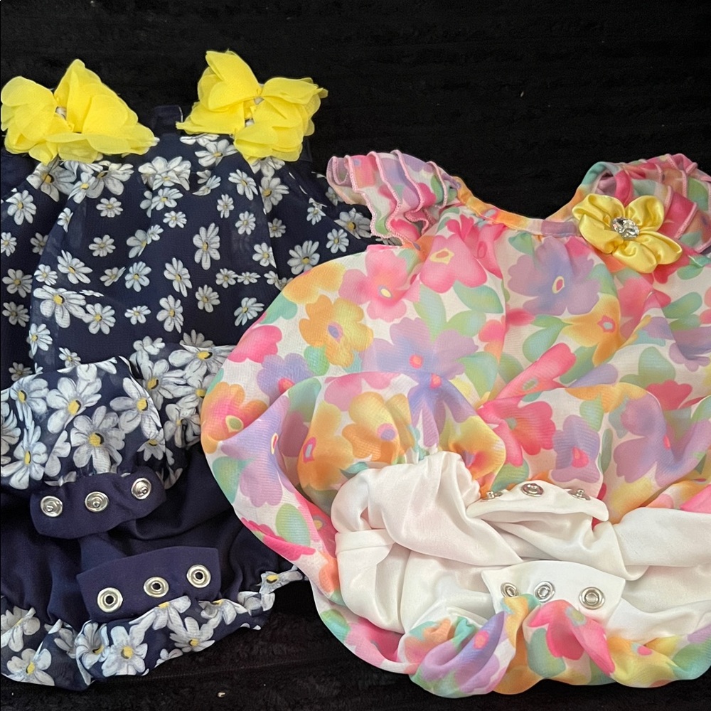 Blueberi Boulevard Romper Set - Picture 4 of 4